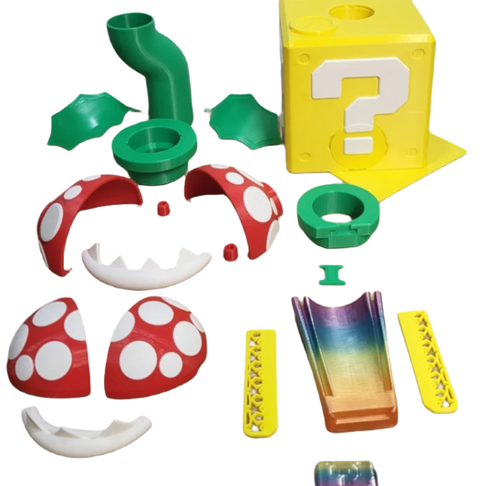 Tour de dés Mario - Poly Prestige 3D - Accessoire de Jeu