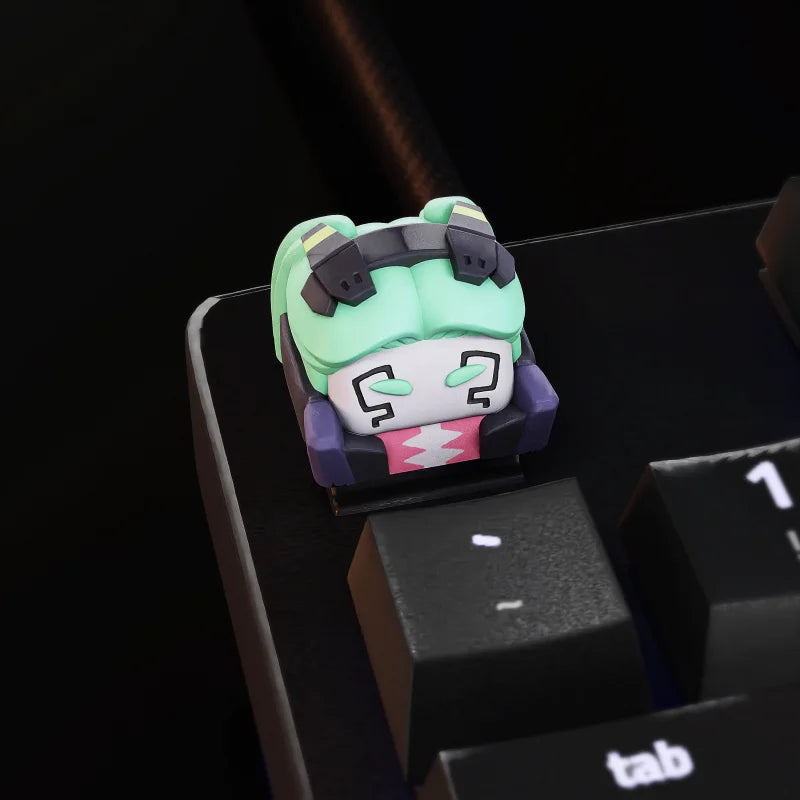 Keycaps Cyberpunk Edgerunners - Clavier Mécanique 