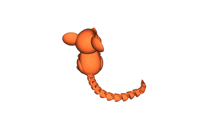 Souris mignonne articulée