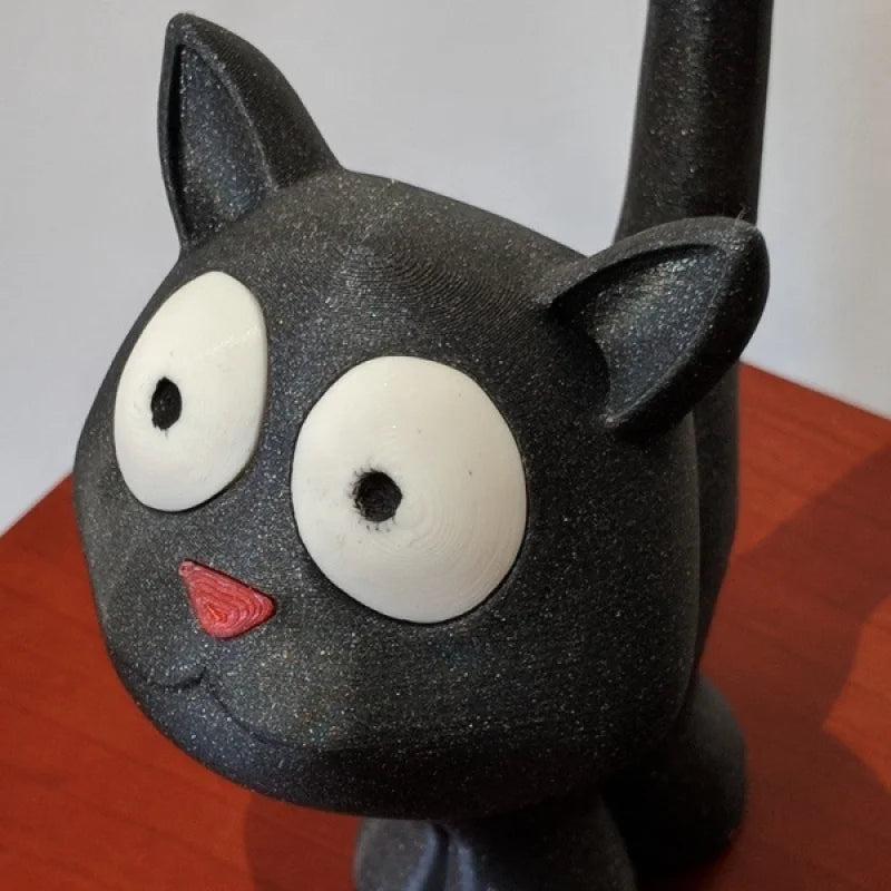 Tiffany Le Chat - Figurine  Unique et Artistique 