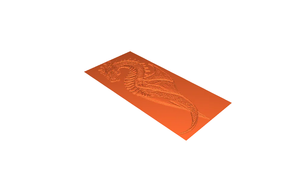 Wyverne de la forêt - Marque-page dragon