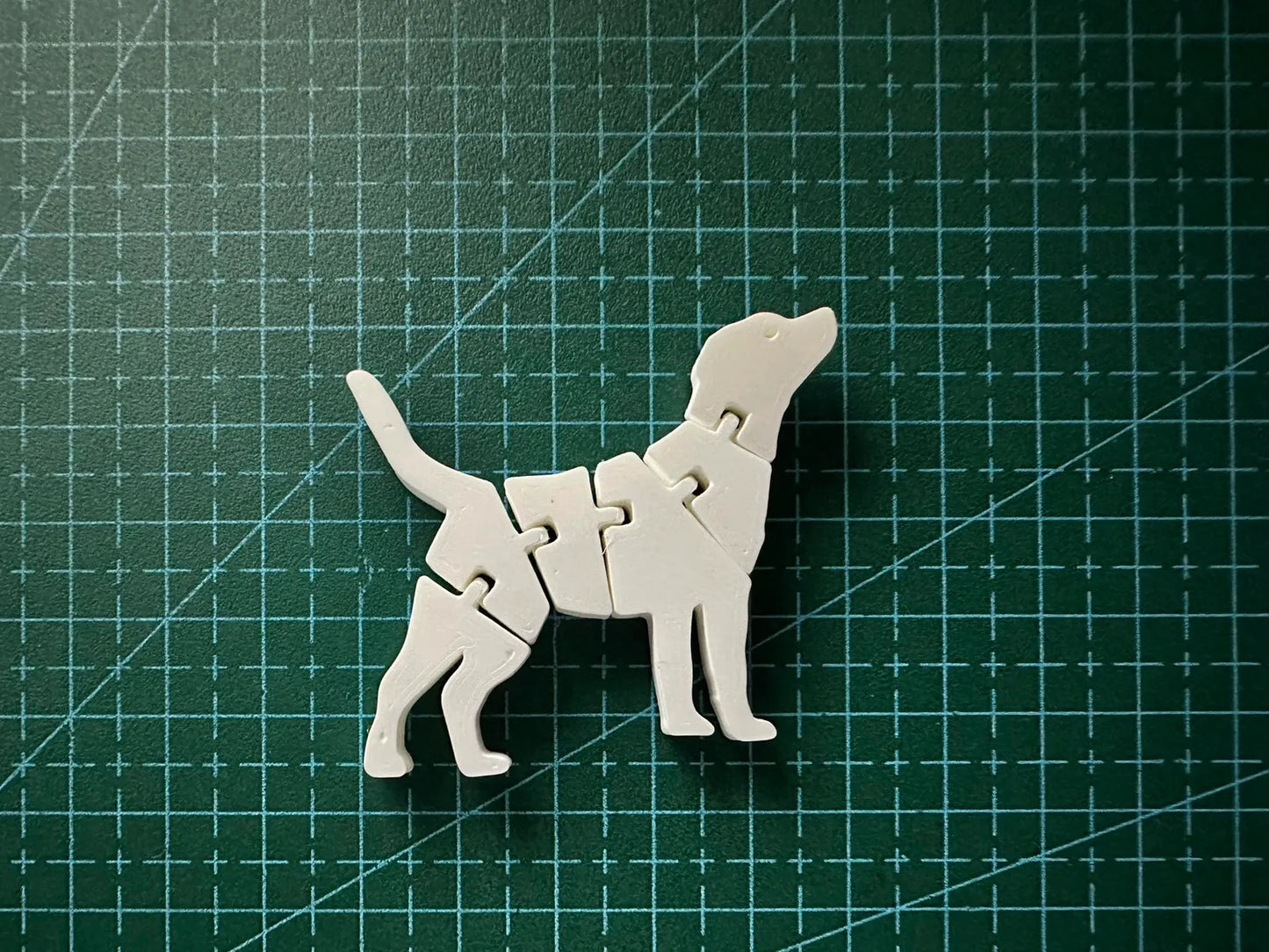 chien articulé