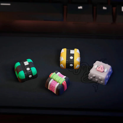 Keycaps Demon Slayer Minimaliste 