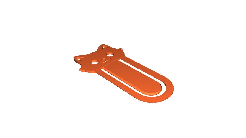 Cat bookmark