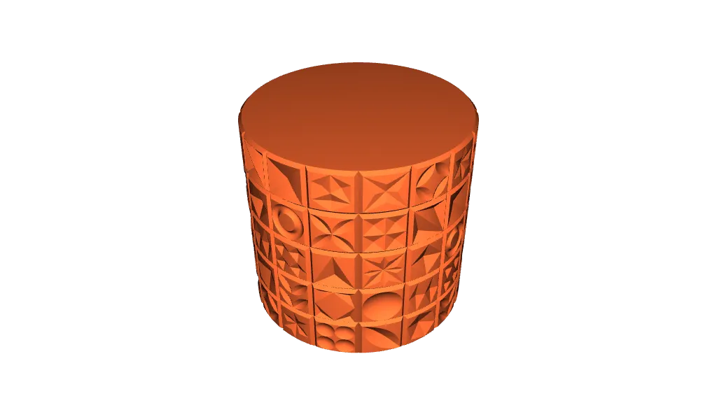Pot de fleurs en mosaïque SASSy - Jardinière design mode vase