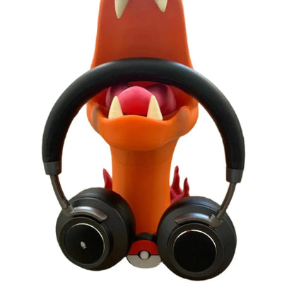 Support Casque Charizard - Accessoire Gamer Unique