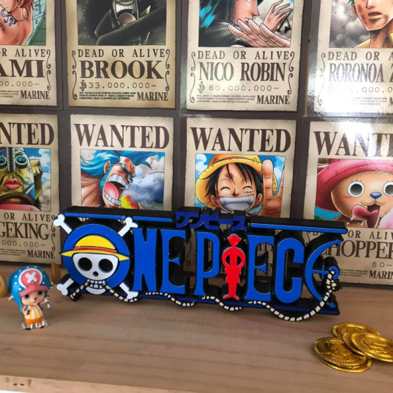 Logo One Piece unique et personnalisé chez PolyPrestige3D