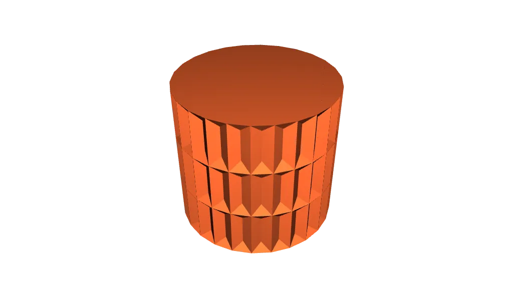 Pot de fleurs Glamour 2 - Jardinière Design Mode Vase