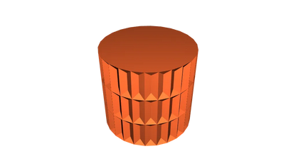 Pot de fleurs Glamour 2 - Jardinière Design Mode Vase