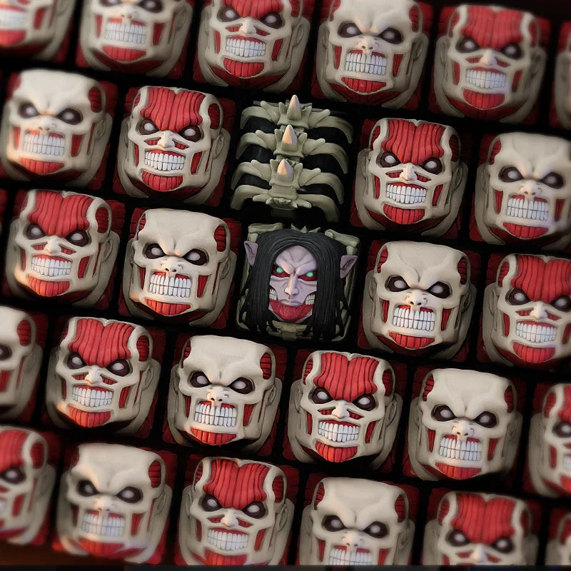 Keycaps Mécaniques The Rumbling - PolyPrestige3D