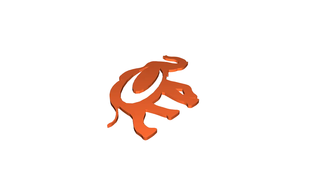 Marque-page elephant