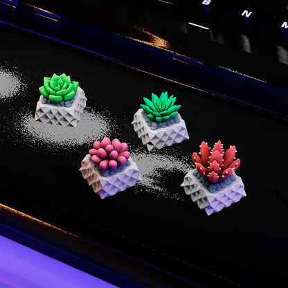 Plantes Keycaps pour Clavier Mécanique - PolyPrestige3D