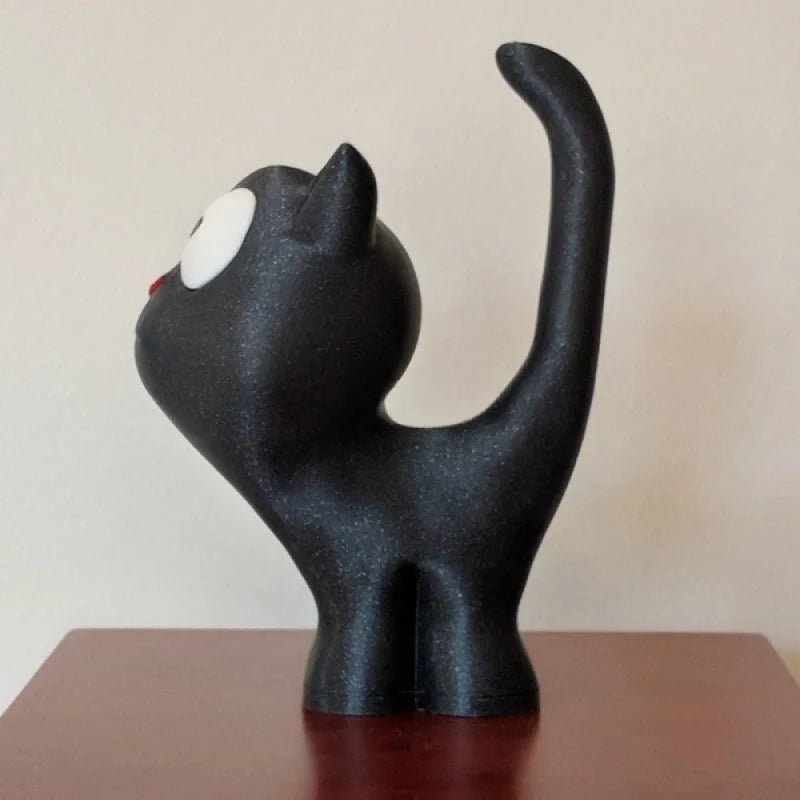 Tiffany Le Chat - Figurine  Unique et Artistique 