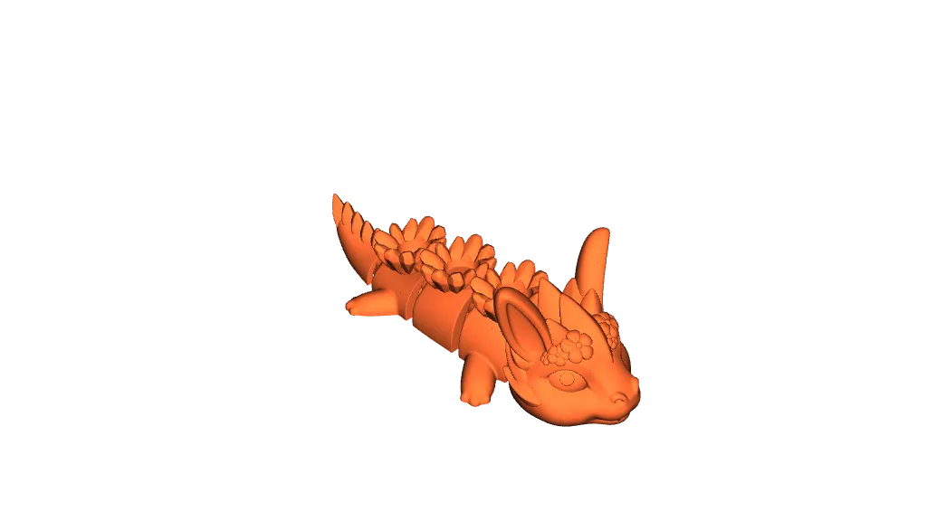 Dragon de Pâques Figure articulée
