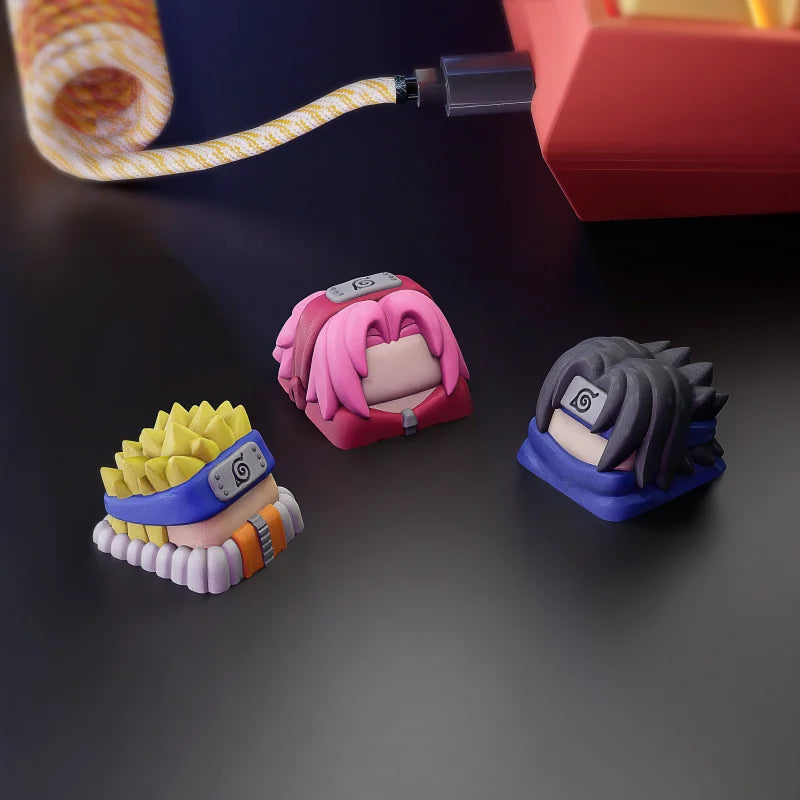 Keycaps Naruto Starters pour Clavier Mécanique