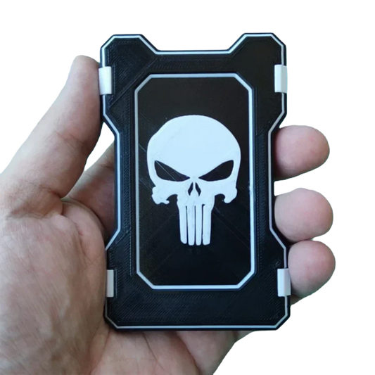 Porte Cartes avec Logo Punisher - PolyPrestige3D