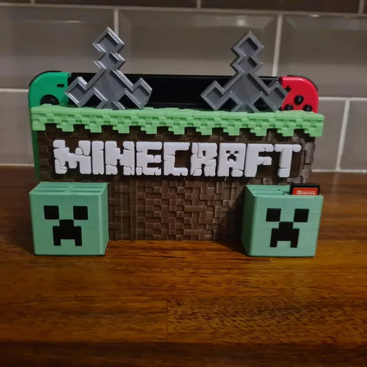 Dock Minecraft pour Nintendo Switch-Polyprestige3D