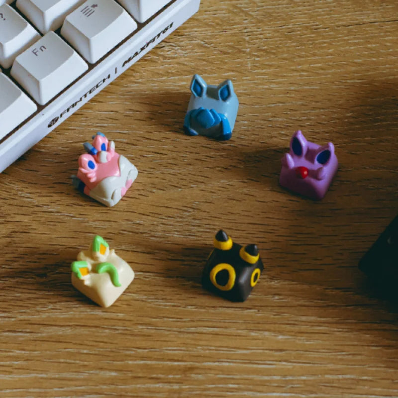 Keycaps Évolutions Évoli pour Clavier Mécanique