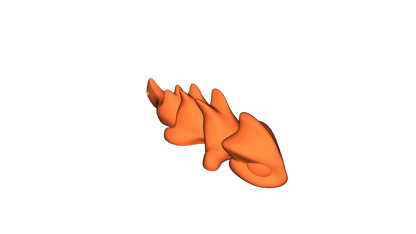 Mini dragon articulé (aimant/chaîne de clés)