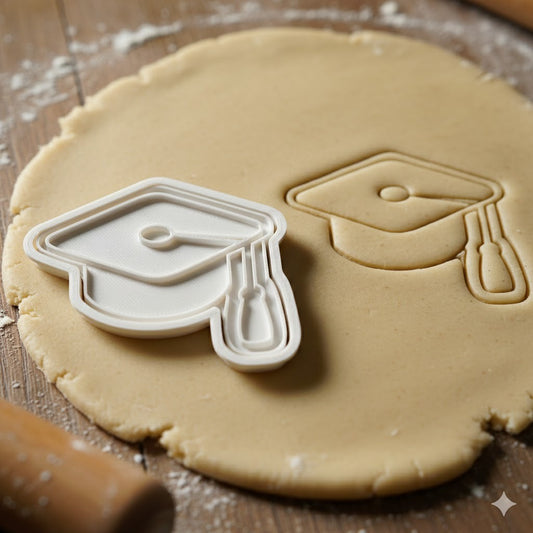 Emporte-pièce Toque de Diplômé - Découpoir Pâtisserie Graduation