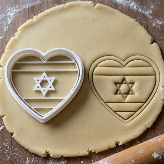 Emporte-pièce Cœur Israël