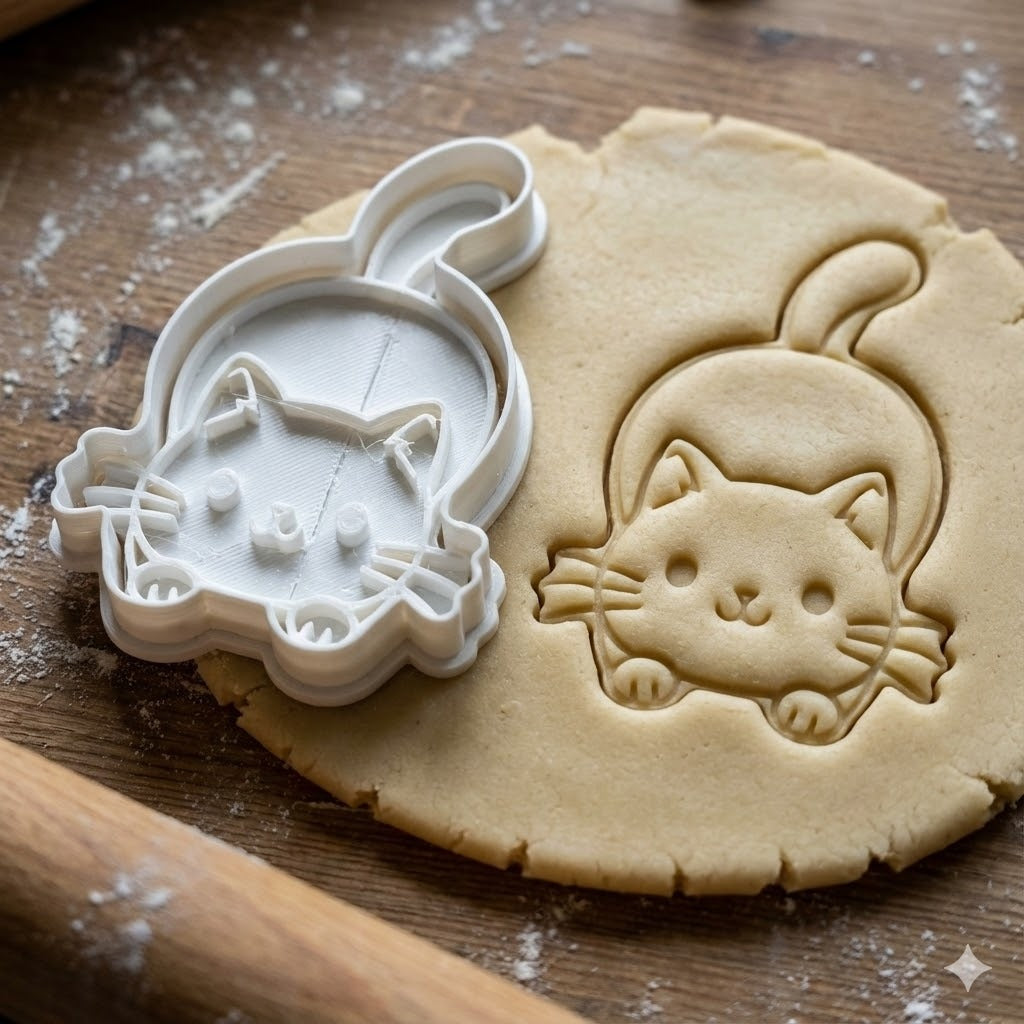 Emporte-pièce Chat Kawaii