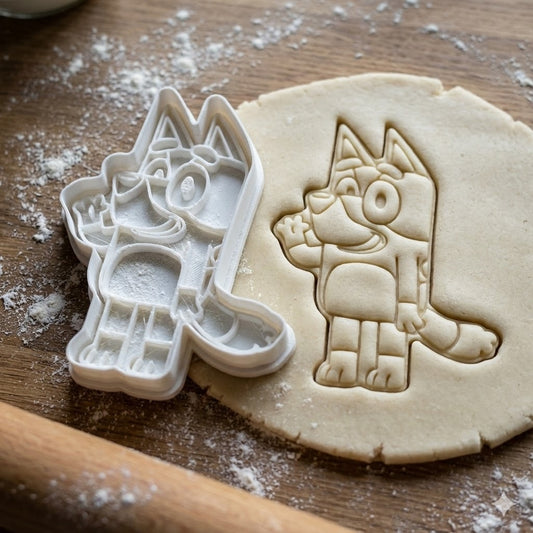 Emporte-pièce Chilli Heeler - Découpoir Bluey pour Biscuits et Pâtisserie