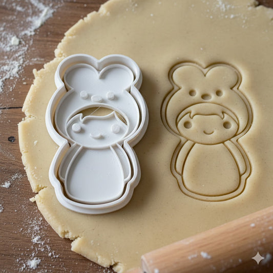 Emporte-pièce Enfant Déguisé en Lapin - Cookie Cutter