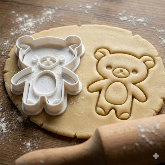 Emporte-pièce Rilakkuma - Découpoir Ours Kawaii pour Biscuits et Pâtisserie