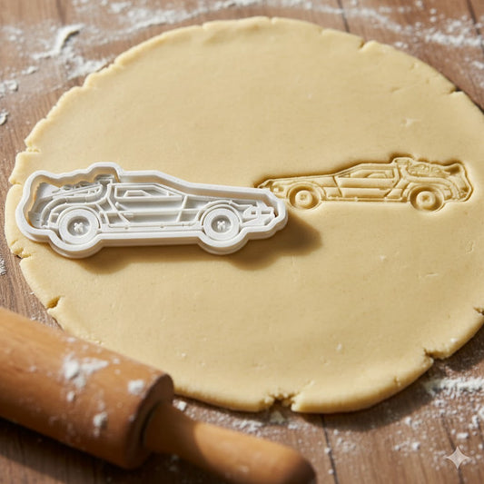 Emporte-pièce DeLorean - Découpoir Voiture Retour vers le Futur