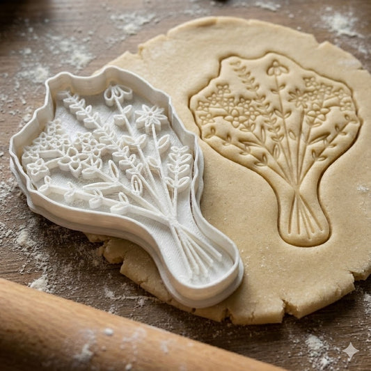 Emporte-pièce Bouquet de Fleurs