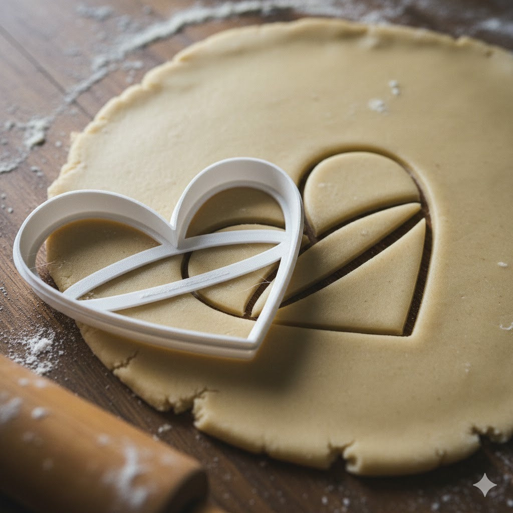Emporte-pièce Cœur - Découpoir Pâtisserie pour Biscuits et Gâteaux