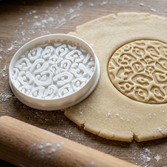 Emporte-Pièce Cercles Décoratifs - Motif Arabesque pour Pâtisserie et Biscuits