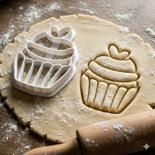 Emporte-pièce Muffin avec Cœur