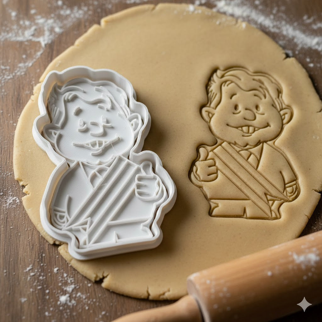 Emporte-pièce Personnage Musicien