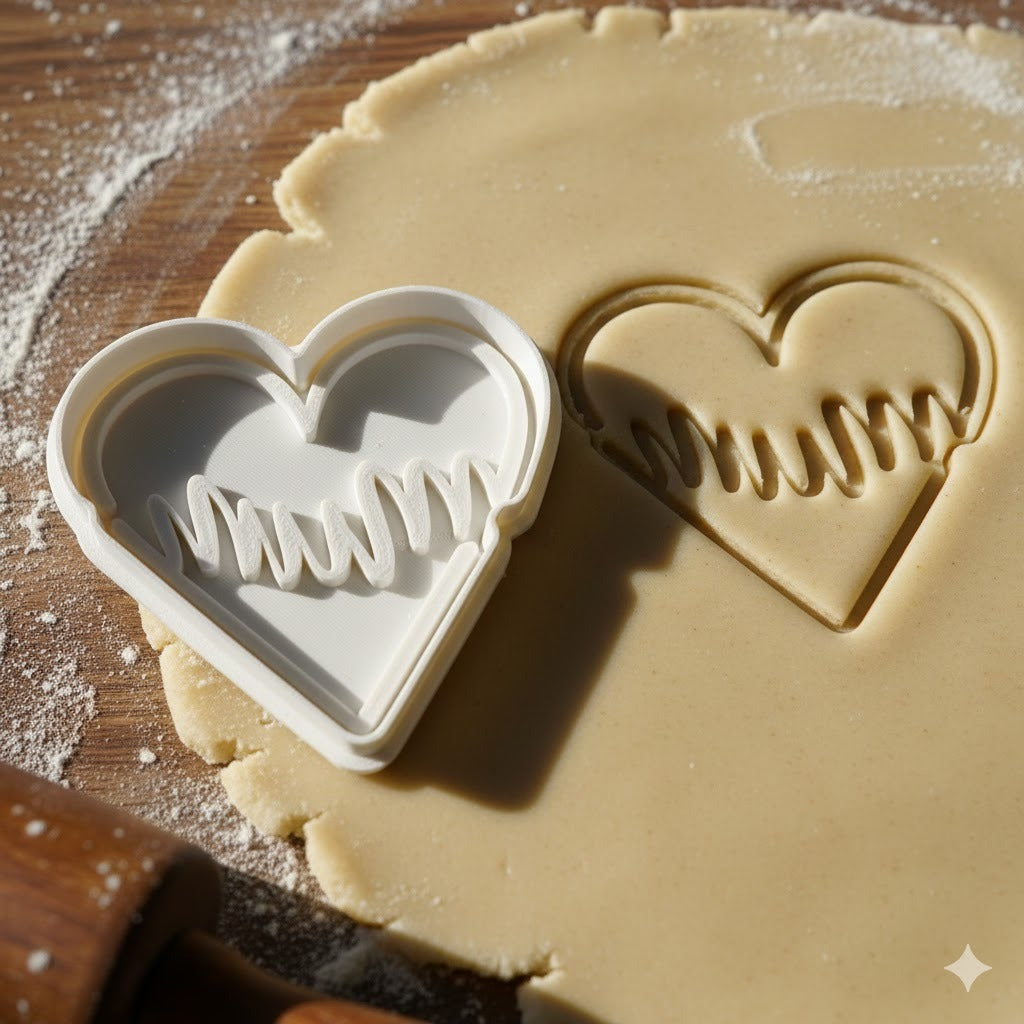 Emporte-pièce Cœur Mum - Biscuits Fête des Mères