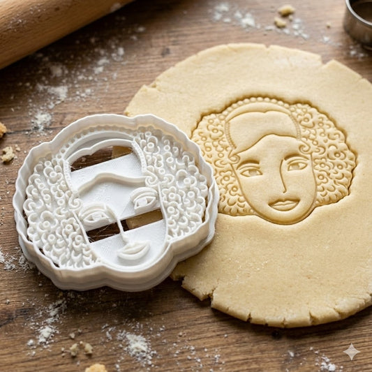 Emporte-Pièce Femme Panaméenne avec Tembleques - Cookie Cutter 3D