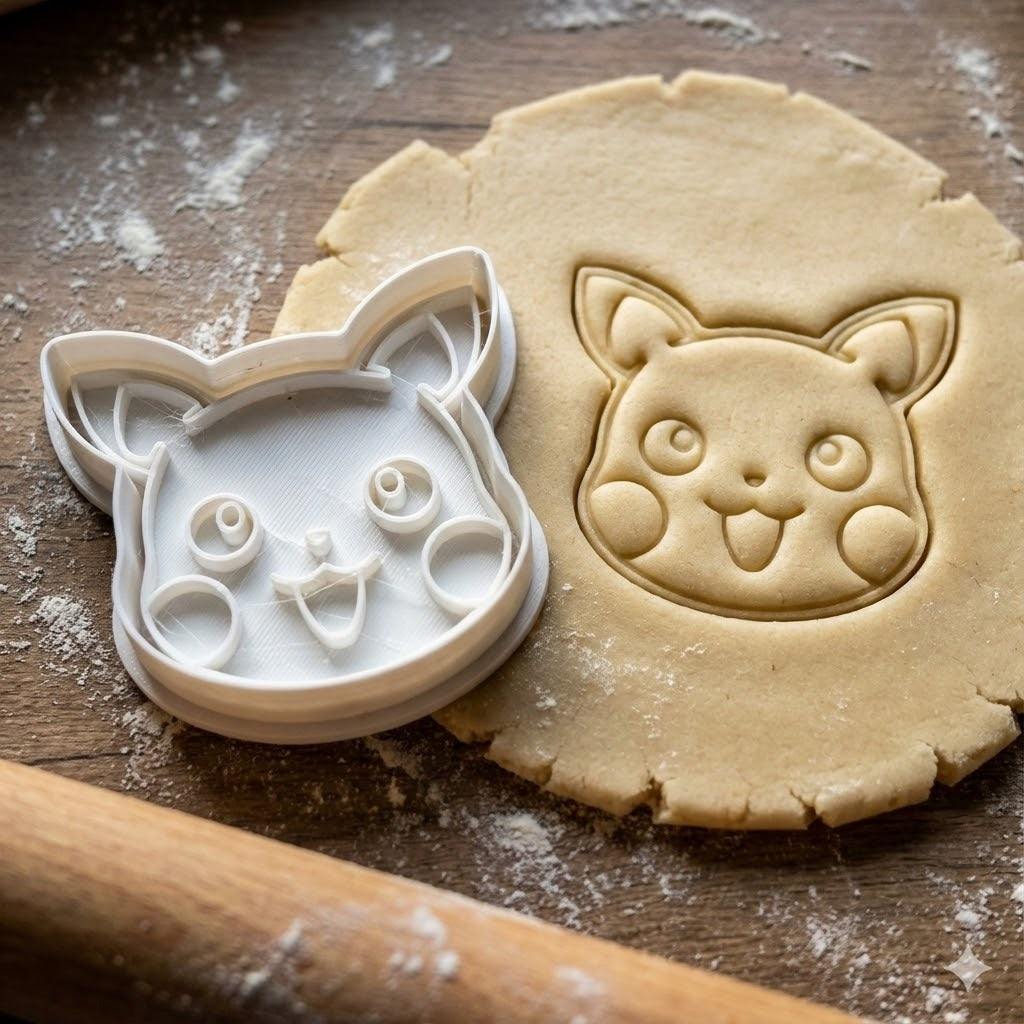 Emporte-pièce Pikachu - Découpoir Pokémon pour Biscuits et Pâtisserie