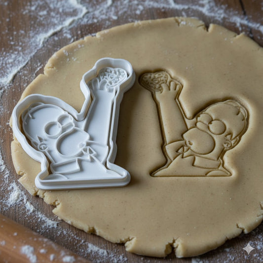 Emporte-pièce Homer avec Donut Cœur