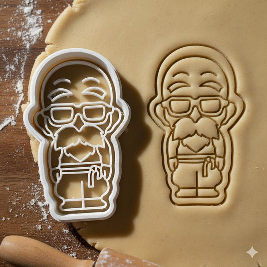 Emporte-Pièce Master Roshi Kame Sennin Chibi - Découpoir Dragon Ball