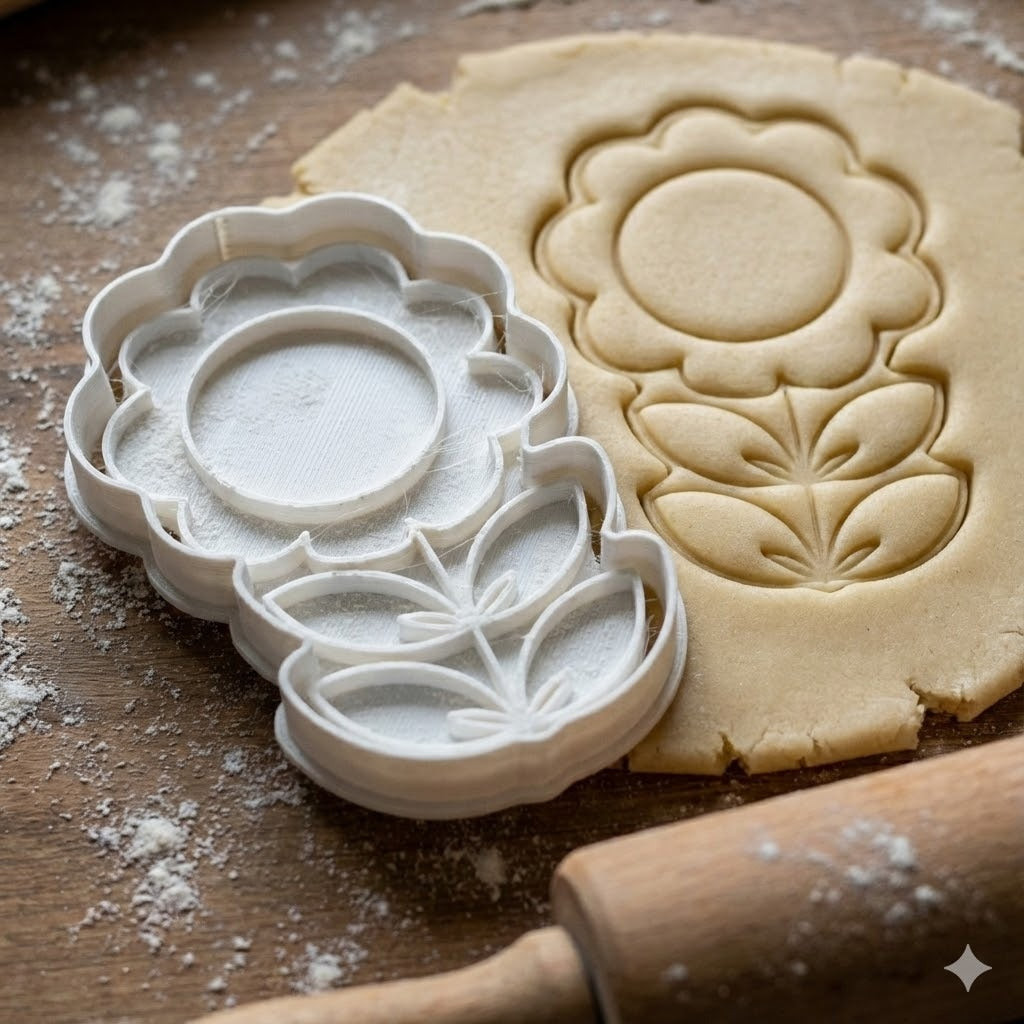 Emporte-Pièce Fleur Marguerite - Découpoir Pâtisserie Cookie Cutter