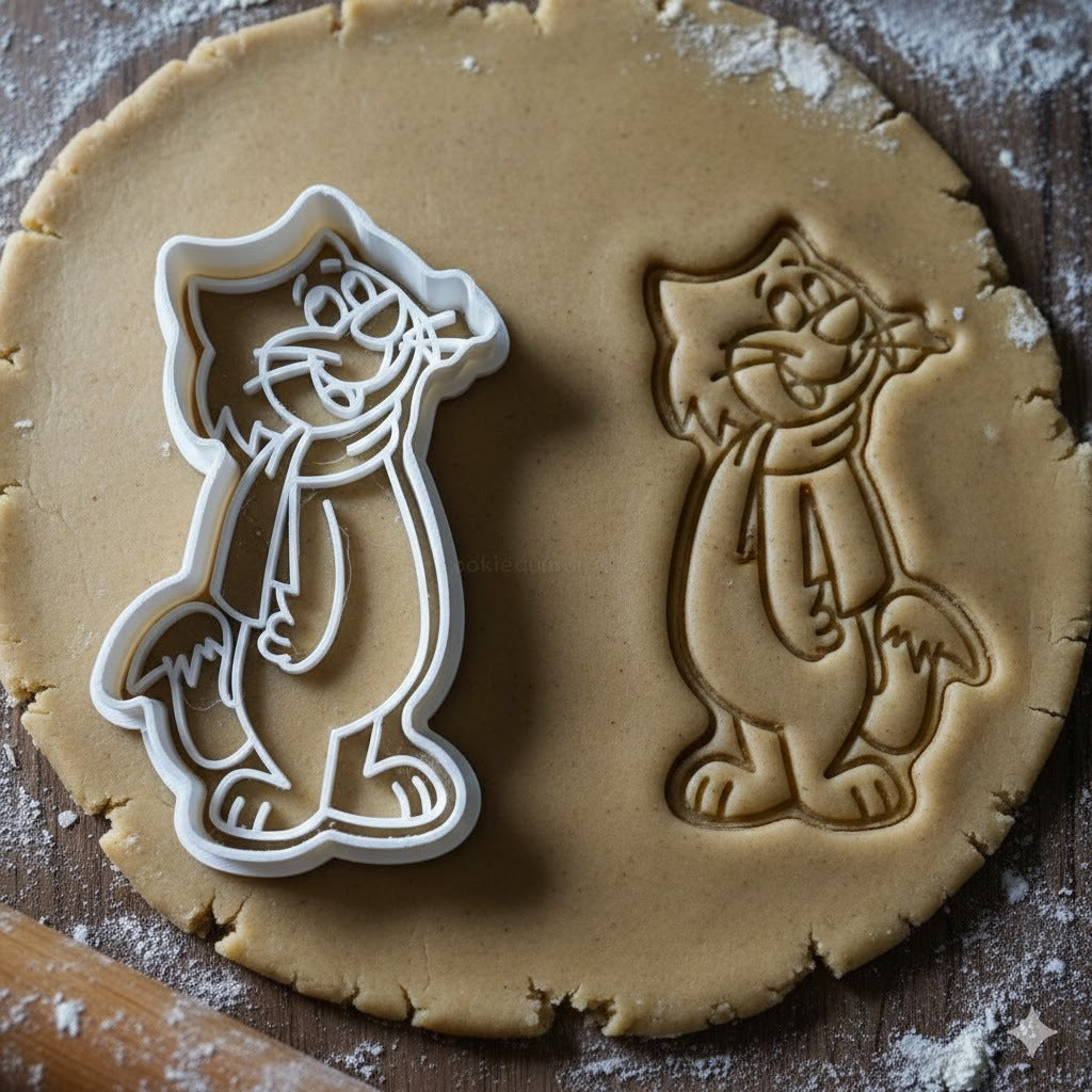 Emporte-Pièce Chat Fantaisie - Découpoir Pâtisserie Kawaii