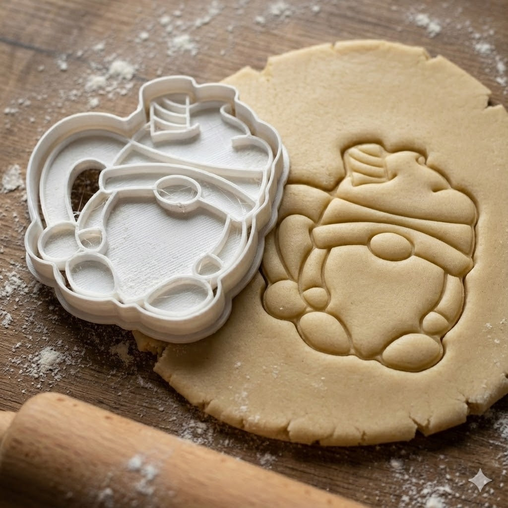 Emporte-Pièce Gnome avec Tasse