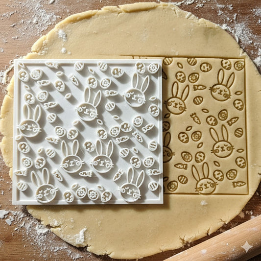 Emporte-pièce Motif Pâques - Lapins et Œufs