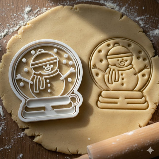 Emporte-pièce Boule à Neige Bonhomme de Neige