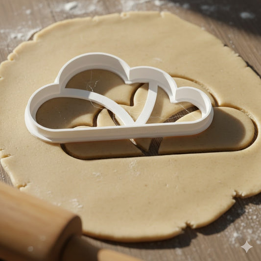 Emporte-Pièce Nuage - Découpoir Pâtisserie pour Biscuits et Cookies