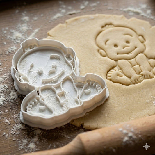 Emporte-pièce Bébé - Découpoir Pâtisserie Naissance et Baptême