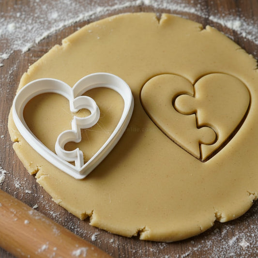 Emporte-Pièce Cœur Puzzle - Découpoir Biscuit Pâtisserie en Stock