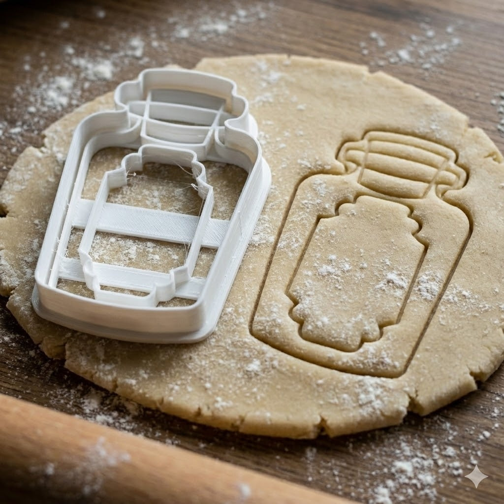 Emporte-Pièce Bouteille - Découpoir Pâtisserie pour Biscuits et Cookies