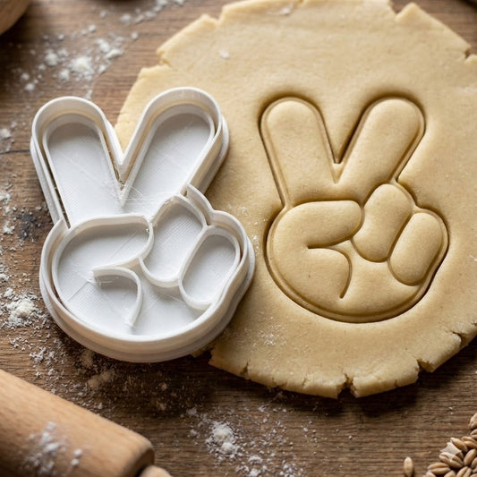 Emporte-Pièce Signe de Paix - Peace Sign Cookie Cutter